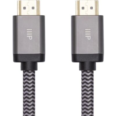 Câble HDMI Monoprice - 0,9m - Noir - Haute Vitesse 8K HDR Câble HDMI Monoprice - 0,9m - Noir - Haute Vitesse 8K HDR