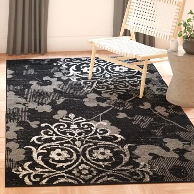 Safavieh - Bryana - Black - 150x90x1.27 cm - Rug Safavieh - Bryana - Black - 150x90x1.27 cm - Rug