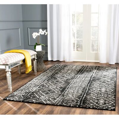 Safavieh - Amelia - Noir - 152x91x1.1 cm - Tapis - Publicité Safavieh - Amelia - Noir - 152x91x1.1 cm - Tapis - Publicité