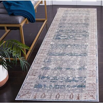 Safavieh - Loper Iris - Grau - 240x60 cm - Rug Safavieh - Loper Iris - Grau - 240x60 cm - Rug