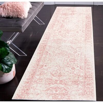 Safavieh Elfenbein/Rose 75x180cm Teppich - Antiker Look Safavieh Elfenbein/Rose 75x180cm Teppich - Antiker Look