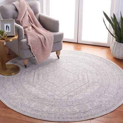 Safavieh - Adirondack - Elfenbein-Silber - 120x120 cm - Rug Safavieh - Adirondack - Elfenbein-Silber - 120x120 cm - Rug