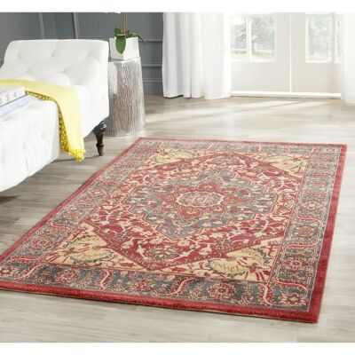 Safavieh Modell Chiara Polypropylen Blauer Teppich - Bodenbelag 152x91 cm Safavieh Modell Chiara Polypropylen Blauer Teppich - Bodenbelag 152x91 cm