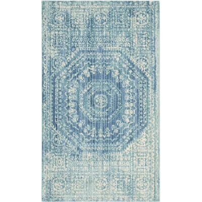 Safavieh - Charleston - Blau - 150x90 - Teppich Safavieh - Charleston - Blau - 150x90 - Teppich