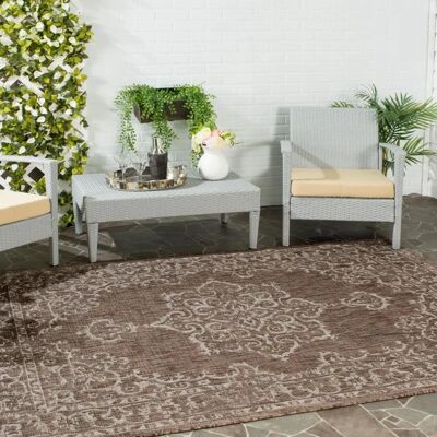 Safavieh - Courtyard - Brown/Beige - 120x170 cm - Rug Safavieh - Courtyard - Brown/Beige - 120x170 cm - Rug