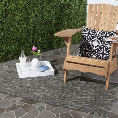 Safavieh - Courtyard - Schwarz - 120x170cm - Teppich Safavieh - Courtyard - Schwarz - 120x170cm - Teppich