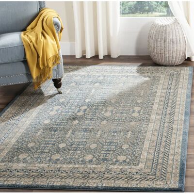 Safavieh Blau Polypropylen Therasia Teppich - Flachgewebe Safavieh Blau Polypropylen Therasia Teppich - Flachgewebe