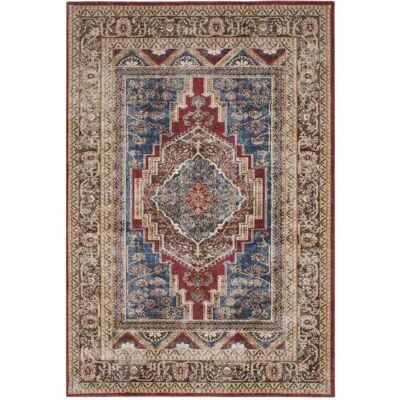 Safavieh Blau Braun Teppich - Traditionelles Türkisches Design Safavieh Blau Braun Teppich - Traditionelles Türkisches Design