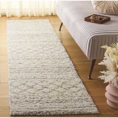 Safavieh - Loper Flint - Weiß - 240x60x2 cm - Rug Runner Safavieh - Loper Flint - Weiß - 240x60x2 cm - Rug Runner