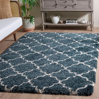 Safavieh Coco Blue Rug - 230x160 cm - Rectangular Polypropylene Carpet Safavieh Coco Blue Rug - 230x160 cm - Rectangular Polypropylene Carpet