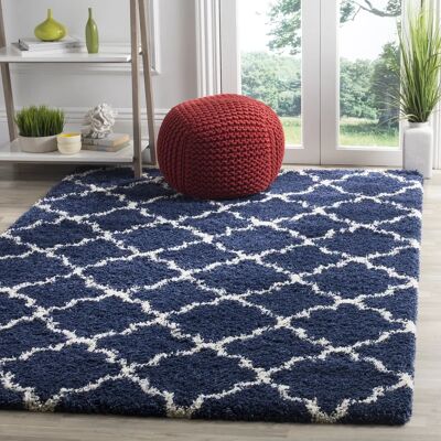 Safavieh Daphne Polypropylen Blau Teppich - Rechteck 274x183 cm Safavieh Daphne Polypropylen Blau Teppich - Rechteck 274x183 cm