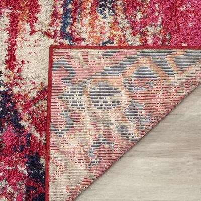 Safavieh Monaco Collection MNC222D Boho Chic Tribal Abgegriffener Nicht-Abfärbender Teppich - Teppich Safavieh Monaco Collection MNC222D Boho Chic Tribal Abgegriffener Nicht-Abfärbender Teppich - Teppich