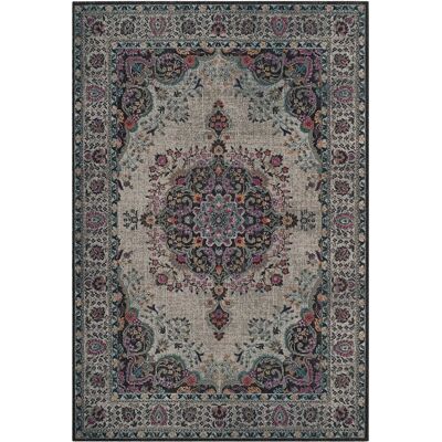 Safavieh Grau und Fuchsia Vintage-Teppich - Artisan Collection Safavieh Grau und Fuchsia Vintage-Teppich - Artisan Collection