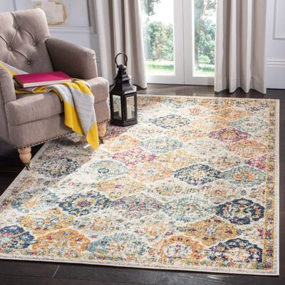 Tapis moderne et élégant Safavieh - Collection Madison, multicolore - 122x183 cm - Publicité Tapis moderne et élégant Safavieh - Collection Madison, multicolore - 122x183 cm - Publicité