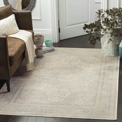 Safavieh Vintage Teppich Blau & Creme - Traditionell, Kurzer Flor, 122x170cm Safavieh Vintage Teppich Blau & Creme - Traditionell, Kurzer Flor, 122x170cm