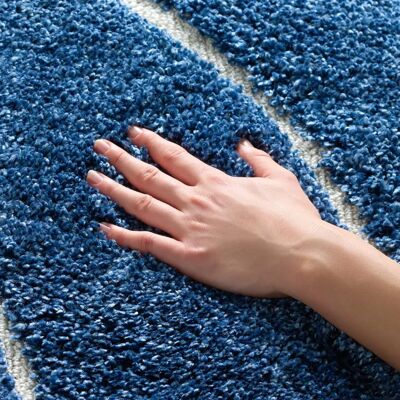 Safavieh - Raton - bleu - 160x99x3 cm - rug - Publicité Safavieh - Raton - bleu - 160x99x3 cm - rug - Publicité