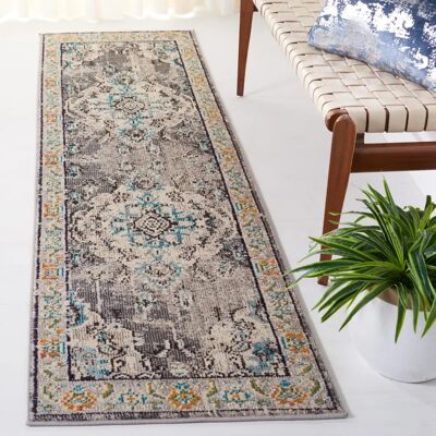SAFAVIEH - Monaco Collection - Poil court - Tapis - Publicité SAFAVIEH - Monaco Collection - Poil court - Tapis - Publicité