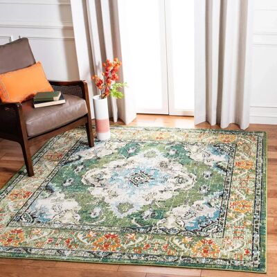 Safavieh Waldgrün / Hellblau 200x200cm Teppich - Produkttyp Safavieh Waldgrün / Hellblau 200x200cm Teppich - Produkttyp