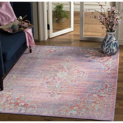 Safavieh Duane Bohemischer Chic Wohnzimmerteppich - 122x183cm - Lavendel & Fuchsia Safavieh Duane Bohemischer Chic Wohnzimmerteppich - 122x183cm - Lavendel & Fuchsia