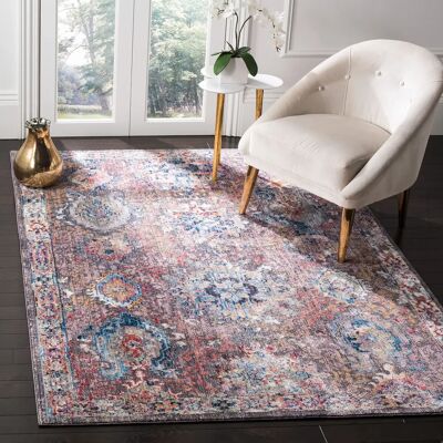 Safavieh Dark Gray Blue Bristol Collection Rug - Interior decor Safavieh Dark Gray Blue Bristol Collection Rug - Interior decor
