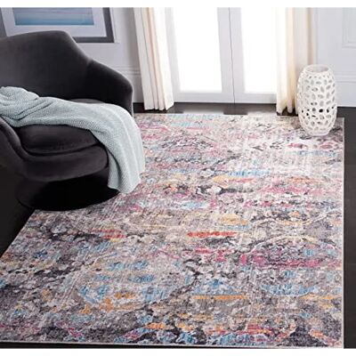 NADUVI Bellini Graublauer Rectangular Teppich - 274x183 cm NADUVI Bellini Graublauer Rectangular Teppich - 274x183 cm