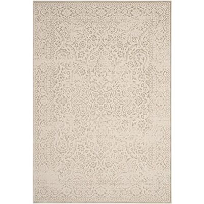 Safavieh Remy Beig & Ivoire Teppich - Rechteckig, Seidig, Elegante Muster Safavieh Remy Beig & Ivoire Teppich - Rechteckig, Seidig, Elegante Muster