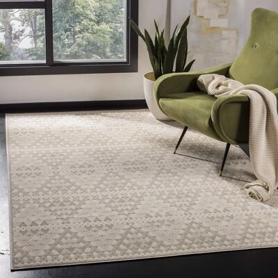 Safavieh Beiger Rechteckiger Teppich - Teppich Safavieh Beiger Rechteckiger Teppich - Teppich