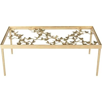 Rutha - Mesa - Oro - Vidrio Rutha - Mesa - Oro - Vidrio