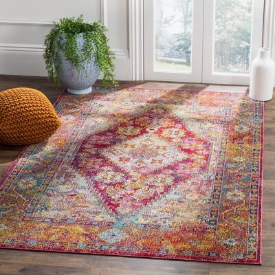 Safavieh - Daevon - Mehrfarbig - 150x90x0.25 cm - Teppich Safavieh - Daevon - Mehrfarbig - 150x90x0.25 cm - Teppich