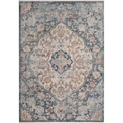Tapis Safavieh Headley en viscose bleu - Forme rectangulaire - Publicité Tapis Safavieh Headley en viscose bleu - Forme rectangulaire - Publicité