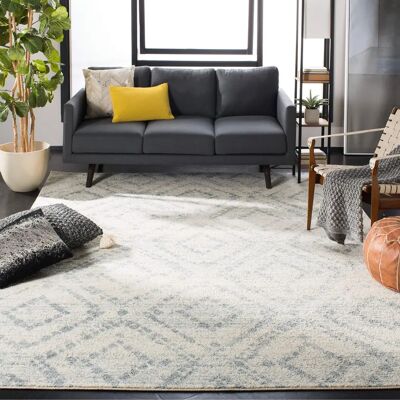 Safavieh Elfenbein/Hellblau Teppich - 245x305cm Safavieh Elfenbein/Hellblau Teppich - 245x305cm