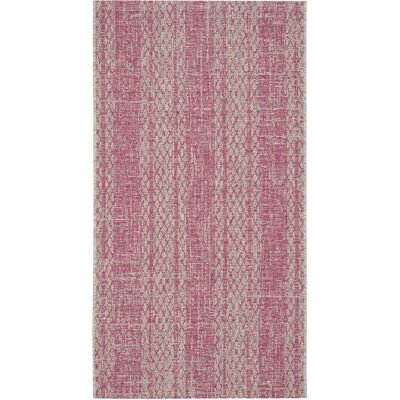 Safavieh - Rafal - Pink - 150x90 cm - Outdoor Rug Safavieh - Rafal - Pink - 150x90 cm - Outdoor Rug