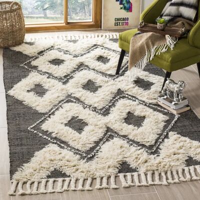 Safavieh - Kenya Rug - Schwarz - 270x180 cm - Teppich Safavieh - Kenya Rug - Schwarz - 270x180 cm - Teppich