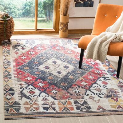 Safavieh - Montage - Braun/Mehrfarbig - Teppich Safavieh - Montage - Braun/Mehrfarbig - Teppich