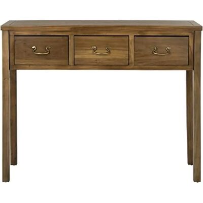 Safavieh Beige Ulmenholz Konsolentisch - 105x80x35cm Safavieh Beige Ulmenholz Konsolentisch - 105x80x35cm