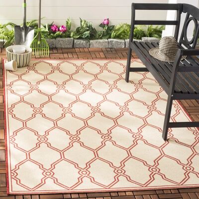 Safavieh - Ionian textile - rot - 180x120 cm - Rug Safavieh - Ionian textile - rot - 180x120 cm - Rug