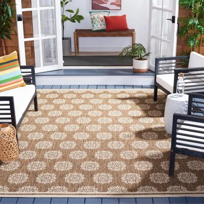 Safavieh - Cassis - Beige - 200x200x0.51 cm - Rug Safavieh - Cassis - Beige - 200x200x0.51 cm - Rug