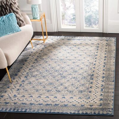 Safavieh Emily Grau Blau Teppich - Für Innen, Kurzflor Safavieh Emily Grau Blau Teppich - Für Innen, Kurzflor