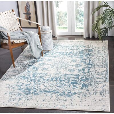 Safavieh Merryl blauer 183 x 122 cm Polypropylen-Teppich Safavieh Merryl blauer 183 x 122 cm Polypropylen-Teppich