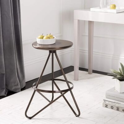 Velva - Cuivre antique 41x41x60.96 cm - Barhocker Velva - Cuivre antique 41x41x60.96 cm - Barhocker