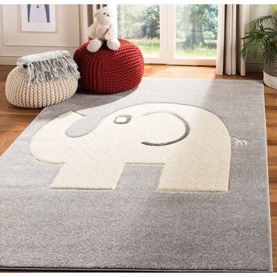 Safavieh - Olifant - Grau - 160x99 cm - Teppich Safavieh - Olifant - Grau - 160x99 cm - Teppich