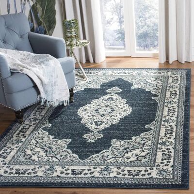 Safavieh Mallory blau 180x120 cm 1 cm Teppich Safavieh Mallory blau 180x120 cm 1 cm Teppich