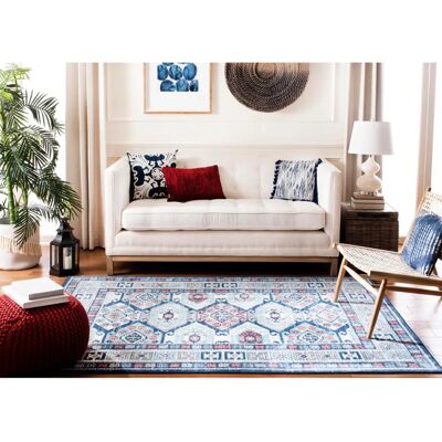 Safavieh - Kastyn Border - Blau - 180x120 cm - Teppich Safavieh - Kastyn Border - Blau - 180x120 cm - Teppich