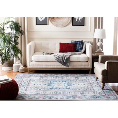 Safavieh - Kathryn Border - Blau - 180x120 cm - Teppich Safavieh - Kathryn Border - Blau - 180x120 cm - Teppich