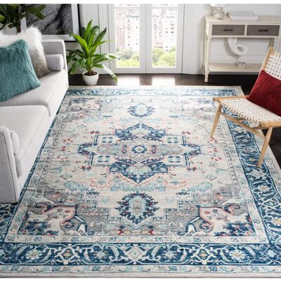 Safavieh Saoirse Traditioneller Quadrat-Teppich - Teppich Safavieh Saoirse Traditioneller Quadrat-Teppich - Teppich