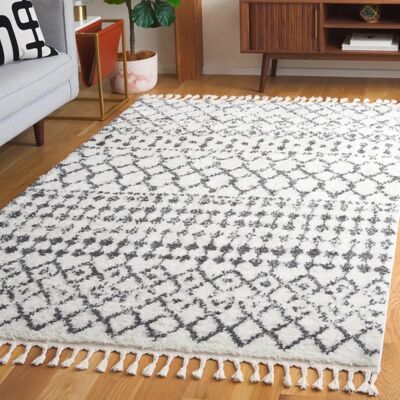 Safavieh Teppich Soleil Polypropylen Grau 230x160cm - Teppich Safavieh Teppich Soleil Polypropylen Grau 230x160cm - Teppich