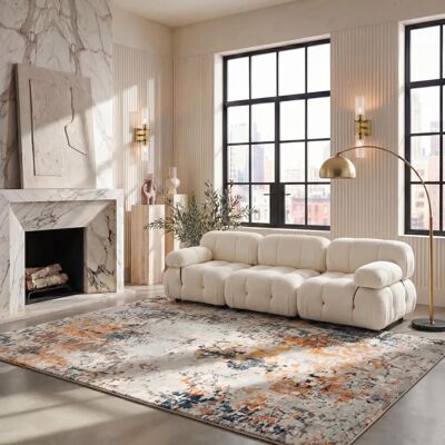 Alfombra Moderna Safavieh - Gris/Beige 245x305cm Alfombra Moderna Safavieh - Gris/Beige 245x305cm
