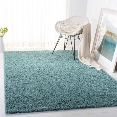 Safavieh - Morgan - Bleu - 180x120 cm - Tapis - Publicité Safavieh - Morgan - Bleu - 180x120 cm - Tapis - Publicité
