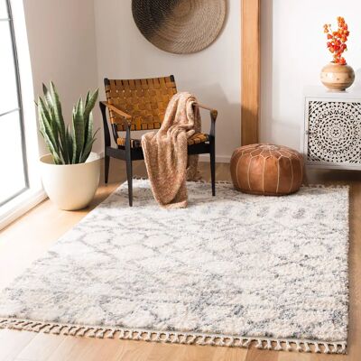 NADUVI Safavieh Teppich - Settat Beige Polypropylen 230x160cm NADUVI Safavieh Teppich - Settat Beige Polypropylen 230x160cm