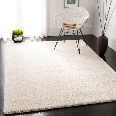 Alfombra Neutra Safavieh - 160 X 230 - Colores de moda, Pelo largo, Fácil de mantener - Alfombra Alfombra Neutra Safavieh - 160 X 230 - Colores de moda, Pelo largo, Fácil de mantener - Alfombra